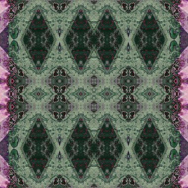 Kusursuz kare soyut desen. Sanat dokusu. Sanat mandala. Simetrik desen