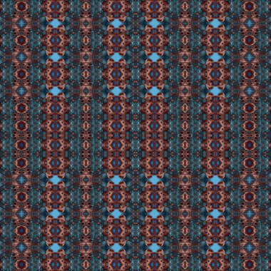 Kusursuz kare soyut desen. Sanat dokusu. Sanat mandala. Simetrik desen