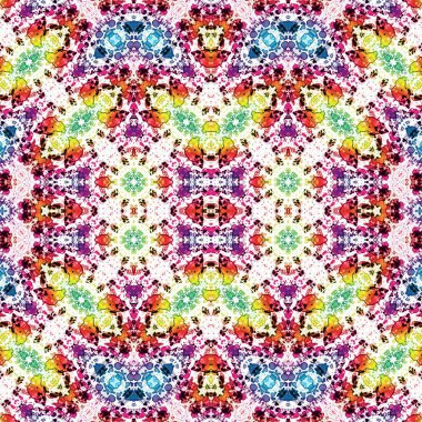 Kusursuz kare soyut desen. Sanat dokusu. Sanat mandala. Simetrik desen