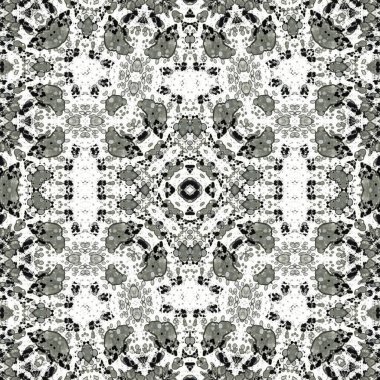 Kusursuz kare soyut desen. Sanat dokusu. Sanat mandala. Simetrik desen