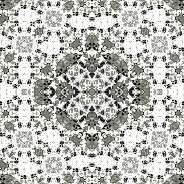 Kusursuz kare soyut desen. Sanat dokusu. Sanat mandala. Simetrik desen