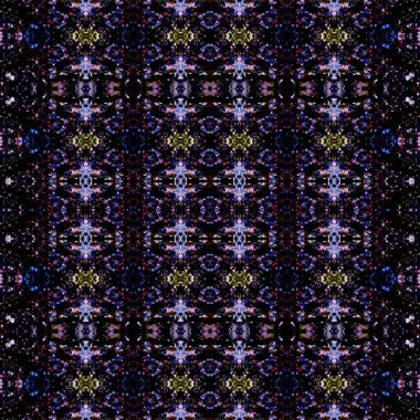 Kusursuz kare soyut desen. Sanat dokusu. Sanat mandala. Simetrik desen