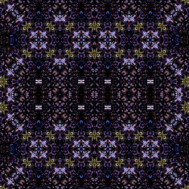 Kusursuz kare soyut desen. Sanat dokusu. Sanat mandala. Simetrik desen