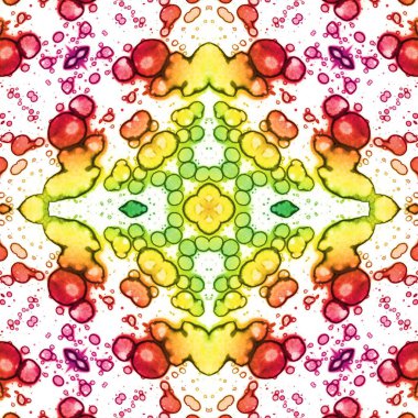 Kusursuz kare soyut desen. Sanat dokusu. Sanat mandala. Simetrik desen