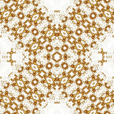 Kusursuz kare soyut desen. Sanat dokusu. Sanat mandala. Simetrik desen