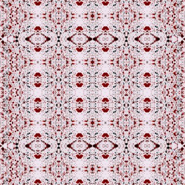 Kusursuz kare soyut desen. Sanat dokusu. Sanat mandala. Simetrik desen