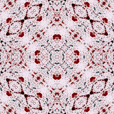 Kusursuz kare soyut desen. Sanat dokusu. Sanat mandala. Simetrik desen