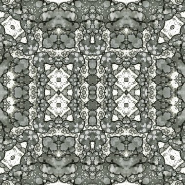 Kusursuz kare soyut desen. Sanat dokusu. Sanat mandala. Simetrik desen