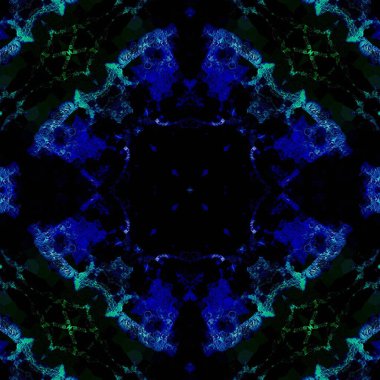 Kusursuz kare soyut desen. Sanat dokusu. Sanat mandala. Simetrik desen