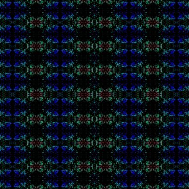 Kusursuz kare soyut desen. Sanat dokusu. Sanat mandala. Simetrik desen