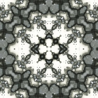 Kusursuz kare soyut desen. Sanat dokusu. Sanat mandala. Simetrik desen