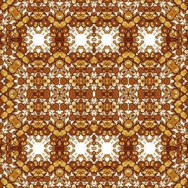 Kusursuz kare soyut desen. Sanat dokusu. Sanat mandala. Simetrik desen