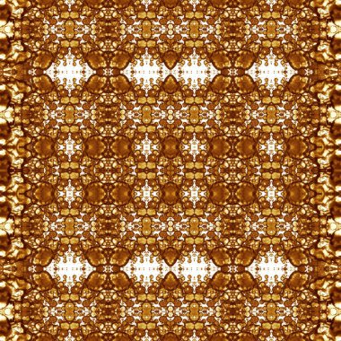 Kusursuz kare soyut desen. Sanat dokusu. Sanat mandala. Simetrik desen