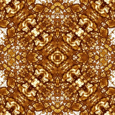 Kusursuz kare soyut desen. Sanat dokusu. Sanat mandala. Simetrik desen