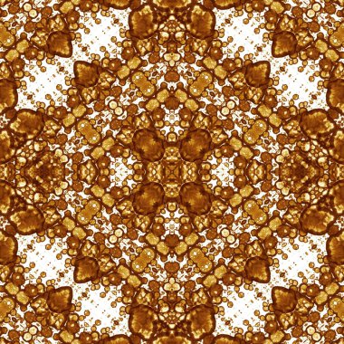 Kusursuz kare soyut desen. Sanat dokusu. Sanat mandala. Simetrik desen