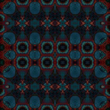 Kusursuz kare soyut desen. Sanat dokusu. Sanat mandala. Simetrik desen