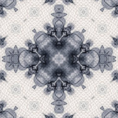 Kusursuz kare soyut desen. Sanat dokusu. Sanat mandala. Simetrik desen