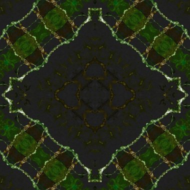 Kusursuz kare soyut desen. Sanat dokusu. Sanat mandala. Simetrik desen