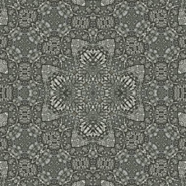 Kusursuz kare soyut desen. Sanat dokusu. Sanat mandala. Simetrik desen