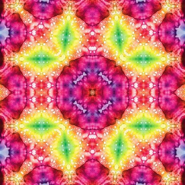 Kusursuz kare soyut desen. Sanat dokusu. Sanat mandala. Simetrik desen