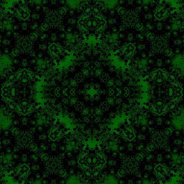 Kusursuz kare soyut desen. Sanat dokusu. Sanat mandala. Simetrik desen