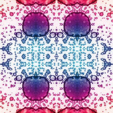 Kusursuz kare soyut desen. Sanat dokusu. Sanat mandala. Simetrik desen