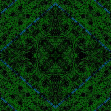 Kusursuz kare soyut desen. Sanat dokusu. Sanat mandala. Simetrik desen