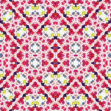 Kusursuz kare soyut desen. Sanat dokusu. Sanat mandala. Simetrik desen