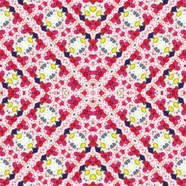 Kusursuz kare soyut desen. Sanat dokusu. Sanat mandala. Simetrik desen