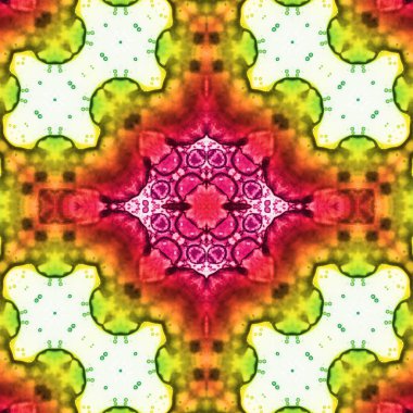 Kusursuz kare soyut desen. Sanat dokusu. Sanat mandala. Simetrik desen