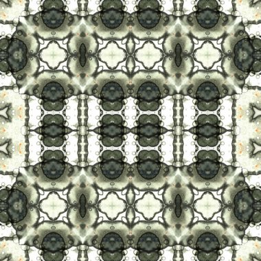 Kusursuz kare soyut desen. Sanat dokusu. Sanat mandala. Simetrik desen