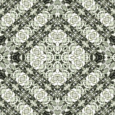 Kusursuz kare soyut desen. Sanat dokusu. Sanat mandala. Simetrik desen