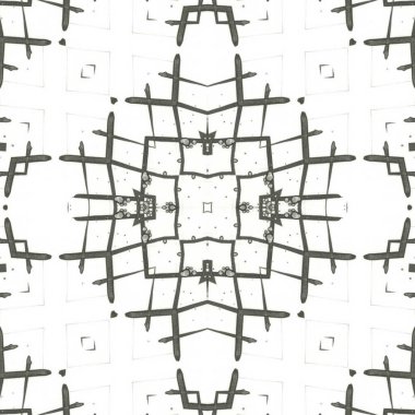 Kusursuz kare soyut desen. Sanat dokusu. Sanat mandala. Simetrik desen