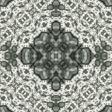 Kusursuz kare soyut desen. Sanat dokusu. Sanat mandala. Simetrik desen