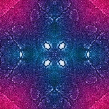 Kusursuz kare soyut desen. Sanat dokusu. Sanat mandala. Simetrik desen