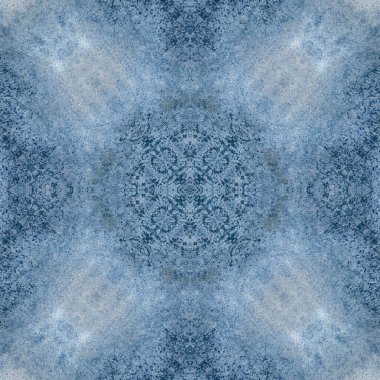 Kusursuz kare soyut desen. Sanat dokusu. Sanat mandala. Simetrik desen