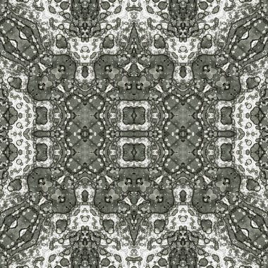 Kusursuz kare soyut desen. Sanat dokusu. Sanat mandala. Simetrik desen