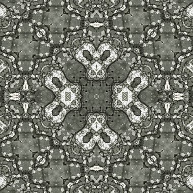 Kusursuz kare soyut desen. Sanat dokusu. Sanat mandala. Simetrik desen