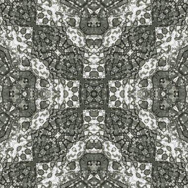 Kusursuz kare soyut desen. Sanat dokusu. Sanat mandala. Simetrik desen