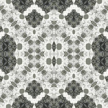 Kusursuz kare soyut desen. Sanat dokusu. Sanat mandala. Simetrik desen