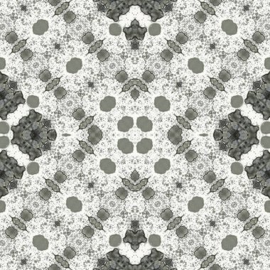 Kusursuz kare soyut desen. Sanat dokusu. Sanat mandala. Simetrik desen