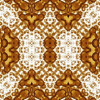 Kusursuz kare soyut desen. Sanat dokusu. Sanat mandala. Simetrik desen