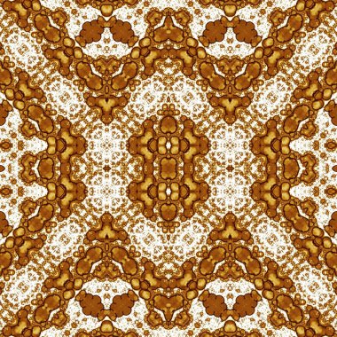 Kusursuz kare soyut desen. Sanat dokusu. Sanat mandala. Simetrik desen