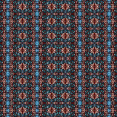 Kusursuz kare soyut desen. Sanat dokusu. Sanat mandala. Simetrik desen