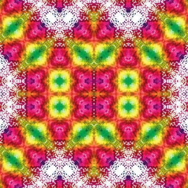 Kusursuz kare soyut desen. Sanat dokusu. Sanat mandala. Simetrik desen