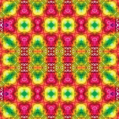 Kusursuz kare soyut desen. Sanat dokusu. Sanat mandala. Simetrik desen