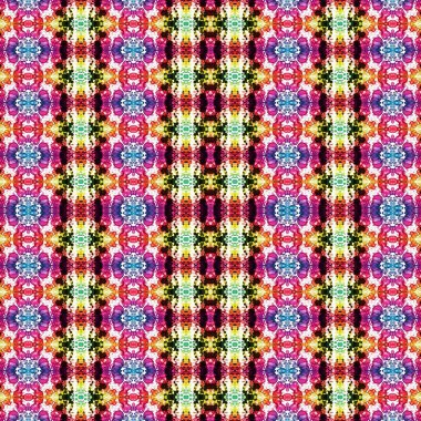 Kusursuz kare soyut desen. Sanat dokusu. Sanat mandala. Simetrik desen