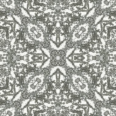 Kusursuz kare soyut desen. Sanat dokusu. Sanat mandala. Simetrik desen