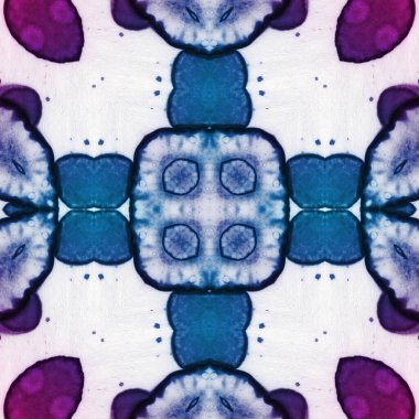 Kusursuz kare soyut desen. Sanat dokusu. Sanat mandala. Simetrik desen