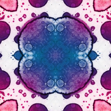 Kusursuz kare soyut desen. Sanat dokusu. Sanat mandala. Simetrik desen